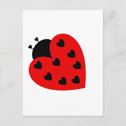 Carte Postale Amour Bug (Devant)