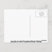 Carte Postale Amour Dans Le Sable (Dos)