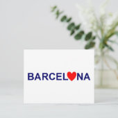 Carte Postale Amour de Barcelone (Debout devant)