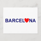 Carte Postale Amour de Barcelone (Devant)