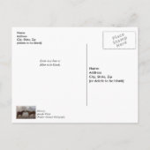 Carte Postale Amour de Cheval Merci (Dos)