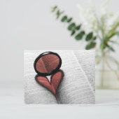 Carte Postale Amour de la lecture (Debout devant)