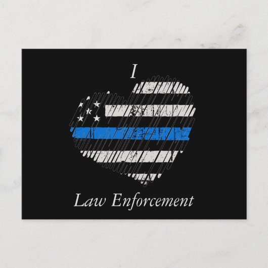 Carte Postale Amour de la ligne bleue (Devant)