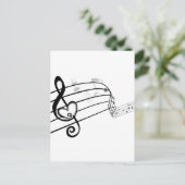 Carte Postale Amour de la musique (Debout devant)