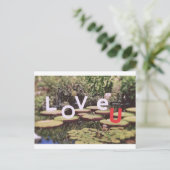 Carte Postale Amour de la nature (Debout devant)