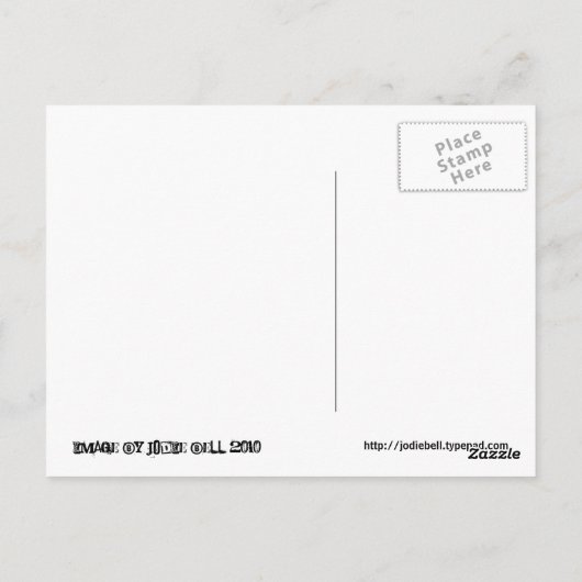 Carte Postale Amour de Ladybug (Dos)