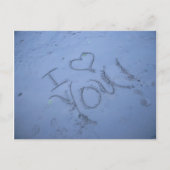 Carte Postale Amour de plage (Devant)