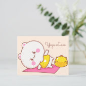 Carte Postale Amour de Yoga (Debout devant)