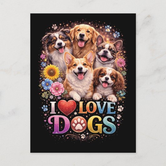 Carte Postale Amour Débridé (Devant)