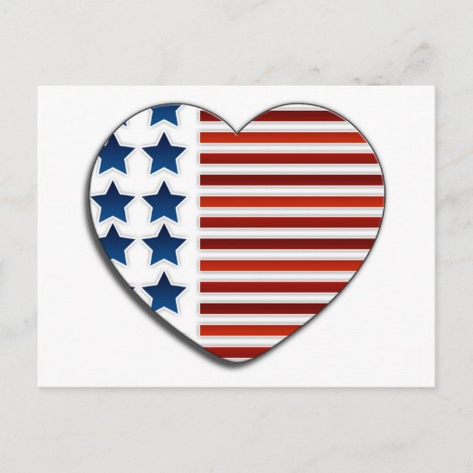 Carte Postale Amour des États-Unis (Devant)