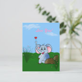 Carte Postale Amour désagréable (Debout devant)