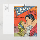 Carte Postale Amour du campus (Devant / Derrière)