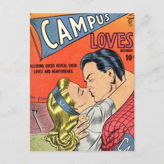 Carte Postale Amour du campus (Devant)