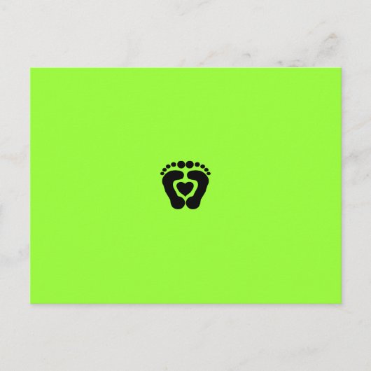 Carte Postale Amour du pied (Devant)