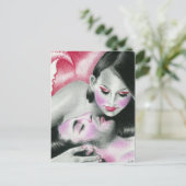 Carte postale Amour d'une sirène (Debout devant)