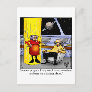 Carte postale Amour et mariage amusant Humour