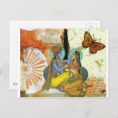 Carte Postale Amour éternel (Devant / Derrière)