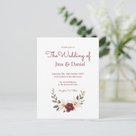 Carte Postale Amour éternel (Debout devant)