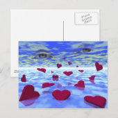 Carte Postale Amour éternel (Devant / Derrière)