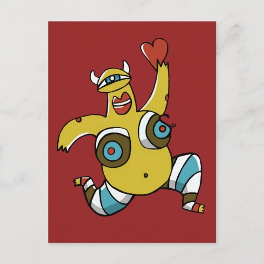 Carte Postale Amour fou de Sian Elliot (Devant)