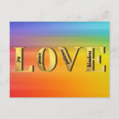 Carte Postale AMOUR-Fruits de l'Esprit de Dieu Christain Foi (Devant)