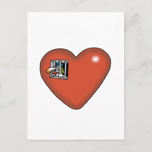 Carte Postale Amour Impossible - Prisonnier d'amour