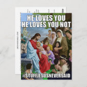 Carte postale Amour Inchangeable (SJNS) (Devant / Derrière)