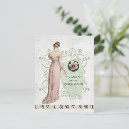 Carte Postale Amour incommensurable (Debout devant)