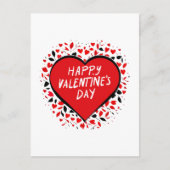 Carte Postale Amour infini à la Saint-Valentin (Devant)