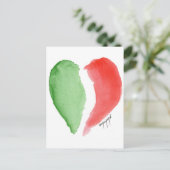 Carte Postale Amour italien (Debout devant)