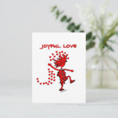 Carte Postale Amour Joyeux (Debout devant)
