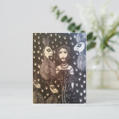 Carte Postale Amour lapin (Debout devant)