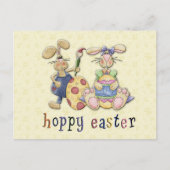 Carte Postale Amour lapin de Pâques (Devant)