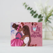 Carte Postale Amour Maman Mère et Enfant Fête des Mères (Debout devant)