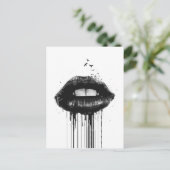 Carte postale amour mort (Debout devant)