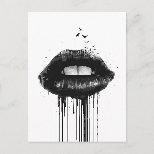 Carte postale amour mort (Devant)