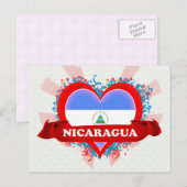 Carte Postale Amour Nicaragua du cru I (Devant / Derrière)