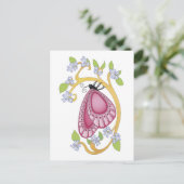 Carte Postale Amour papillon (Debout devant)