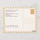 Carte Postale amour pirate (Dos)