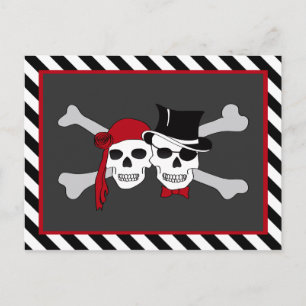 Carte Postale amour pirate