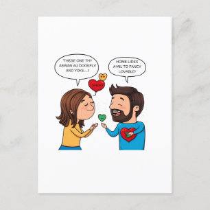 Carte Postale Amour & Romance – Édition spéciale de la Saint-Val