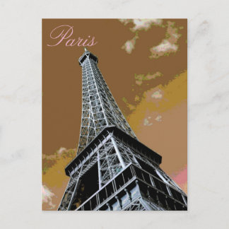 Carte Postale Amour & Romance Ville de Paris Tour Eiffel France