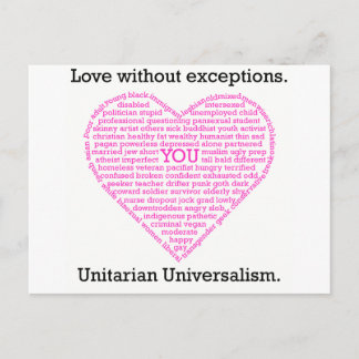 Carte Postale Amour Sans Exception