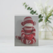 Carte Postale Amour singe (Debout devant)