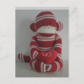 Carte Postale Amour singe (Devant)