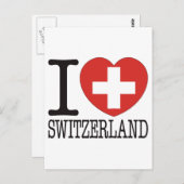 Carte Postale Amour v2 de la Suisse (Devant / Derrière)