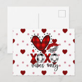 Carte Postale Amour Vibes Seulement (Devant / Derrière)