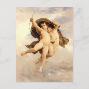 Carte Postale Amour victorieux de Bouguereau