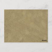 Carte postale Amour vintage (Dos)