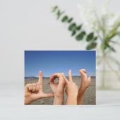 Carte Postale Amour vrai (Debout devant)